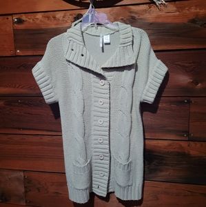 Long Cardigan Sweater Size Large